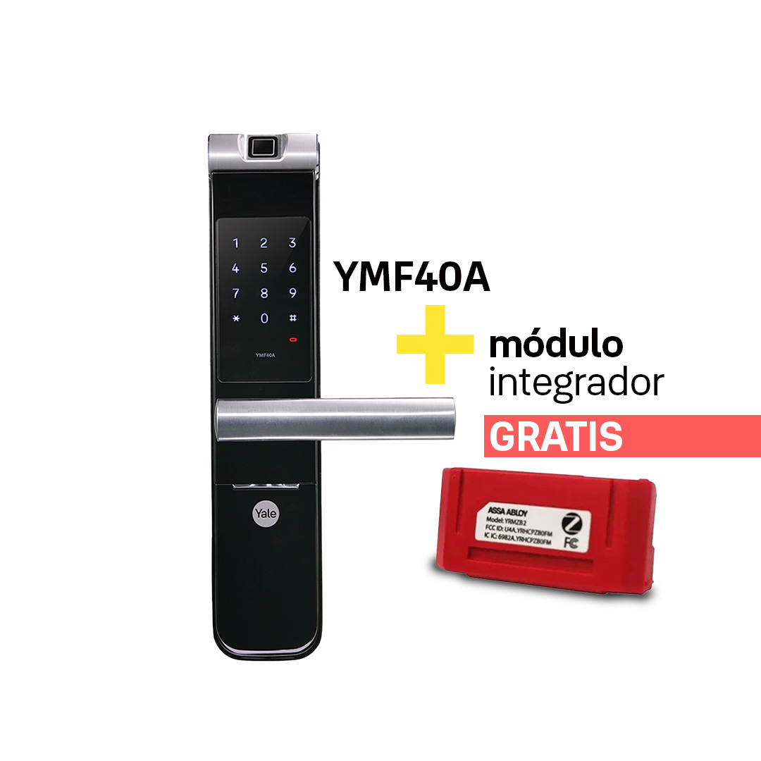 Cerradura digital YMF40A + Módulo para abrir desde el celular