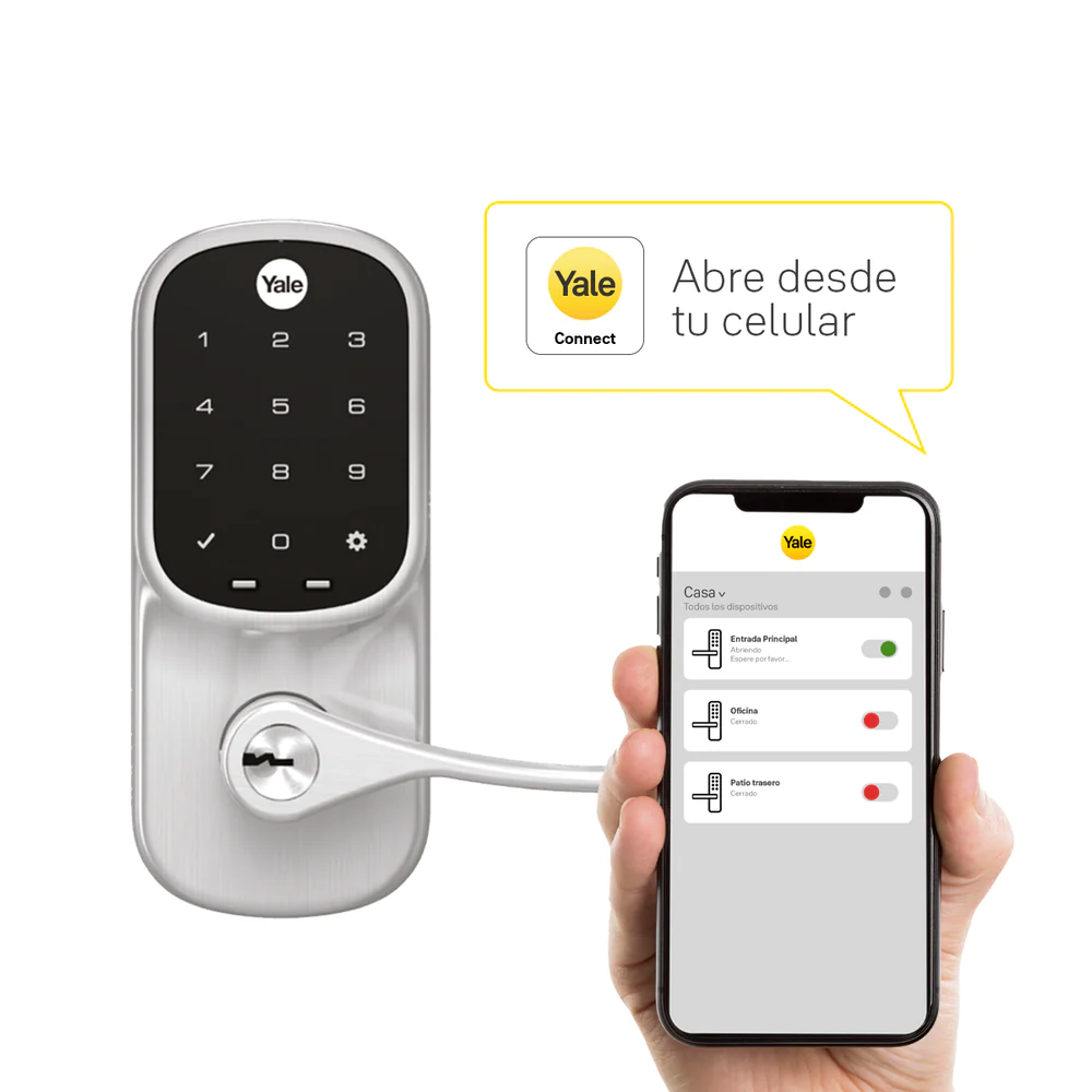 Cerrojo Digital YRL226 + Módulo para abrir desde el celular